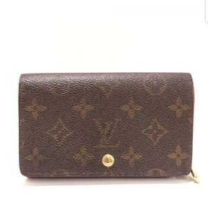 Louis Vuitton Brown Monogram Canvas Portefeuille Tresor